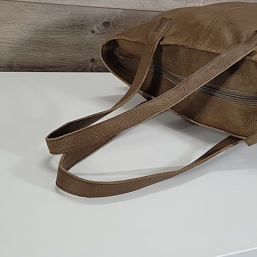 Duluth Trading Co. Brown Leather Tote Bag in Brown - Picture 6 of 15